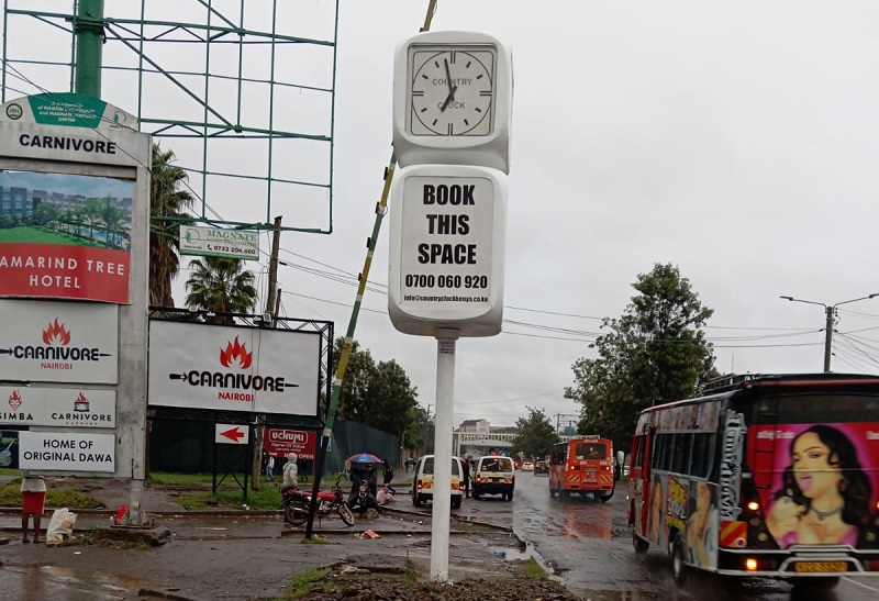 Country Clock Kenya Unveils A Landmark Addition On Langata Link Road Next to Carnivore